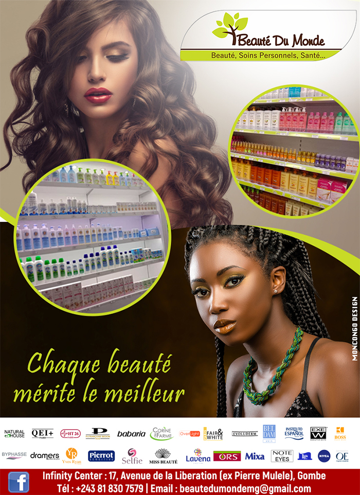 BEAUTÉ DU MONDE - Cosmetique - Produit de beauté - Soins – Kinshasa – RD Congo - MonCongo