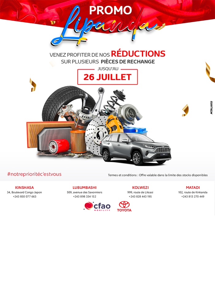 CFAO MOTORS - voiture - Motors - Vehicule - RD Congo - Kinshasa - MonCongo