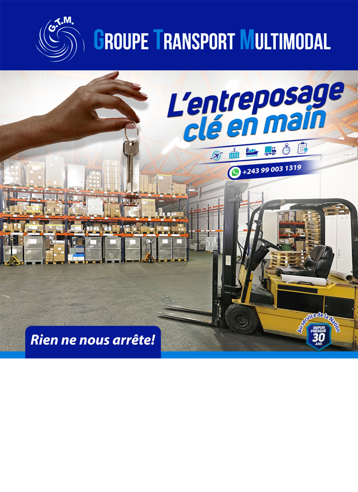 GROUPE TRANSPORT MULTIMODAL (G.T.M.) – Transport - Partenaire - Cargo - Kinshasa – RD Congo - MonCongo