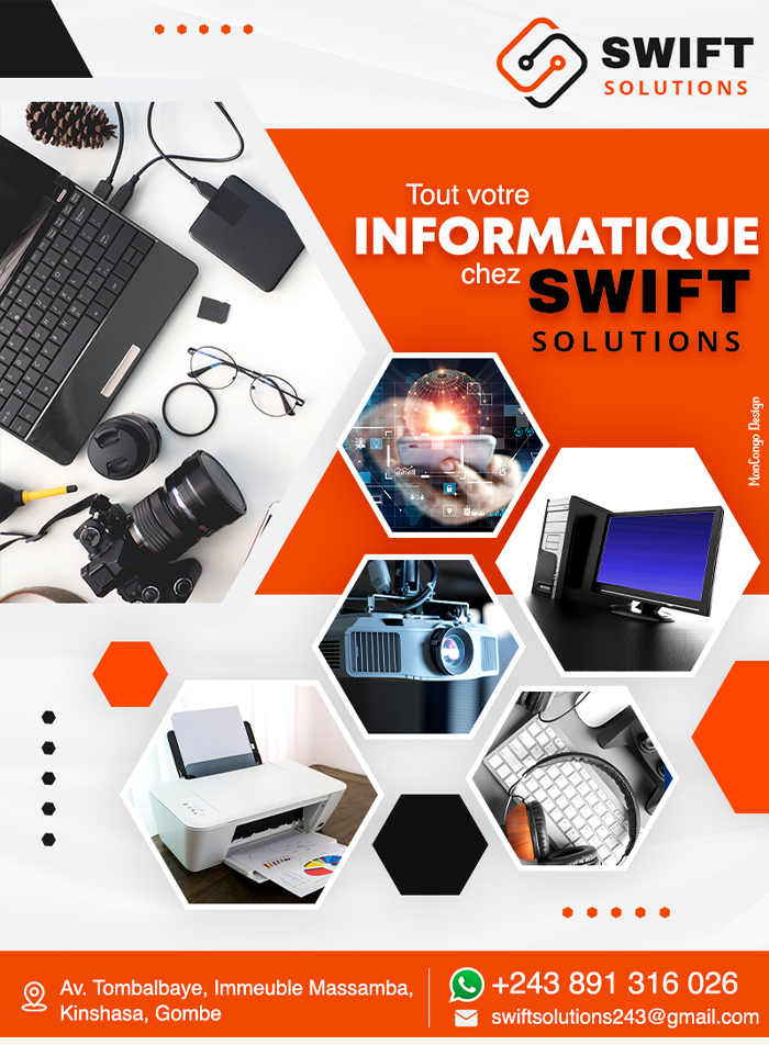 Swift Solutions - Imformatique à Kinshasa, RDC - MonCongo