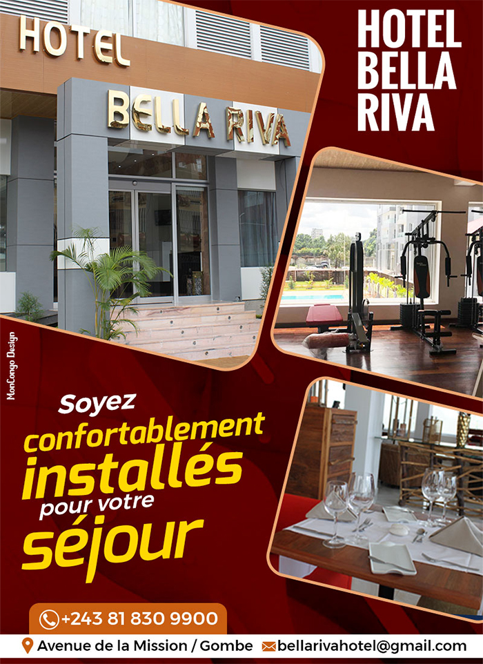 HÔTEL BELLA RIVA – hotel – Reservation - Kinshasa - RD Congo - MonCongo
